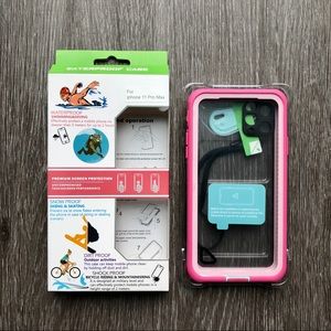 Pink Waterproof Case - iPhone 11 Pro Max